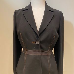 Prada blazer with stitching details